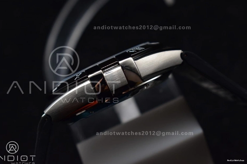 418 Gummy Dial Sophisticated Super Edition Strap A8900 Gray SS 1:1 Black Best on Constellation SBF Clone 0409